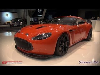 Aston Martin V12 Zagato - Dubai Motorshow 2011 with GTspirit.com