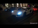 FIRST Lamborghini Aventador in London! Startup, Overview and Drive-off