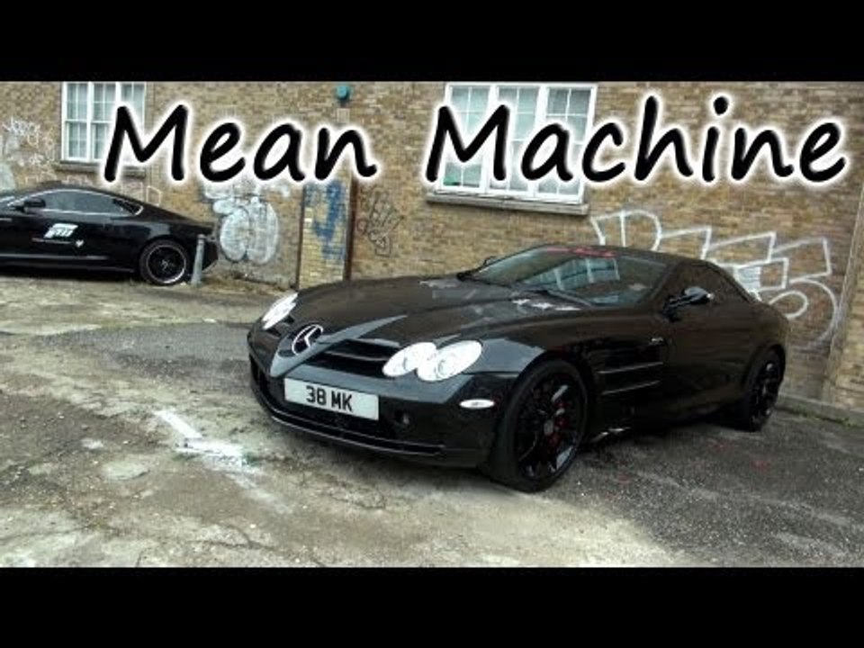 Mercedes SLR McLaren - 'Murdered Out' with Startup