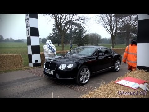 New V8 Bentley Continental GT - Accelerations and Flybys