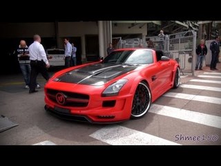Hamann Hawk SLS Roadster - EPIC Startup + Driving in Monaco
