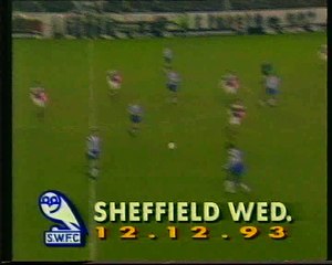 Arsenal - Sheffield Wednesday 12-12-1993 Premier League