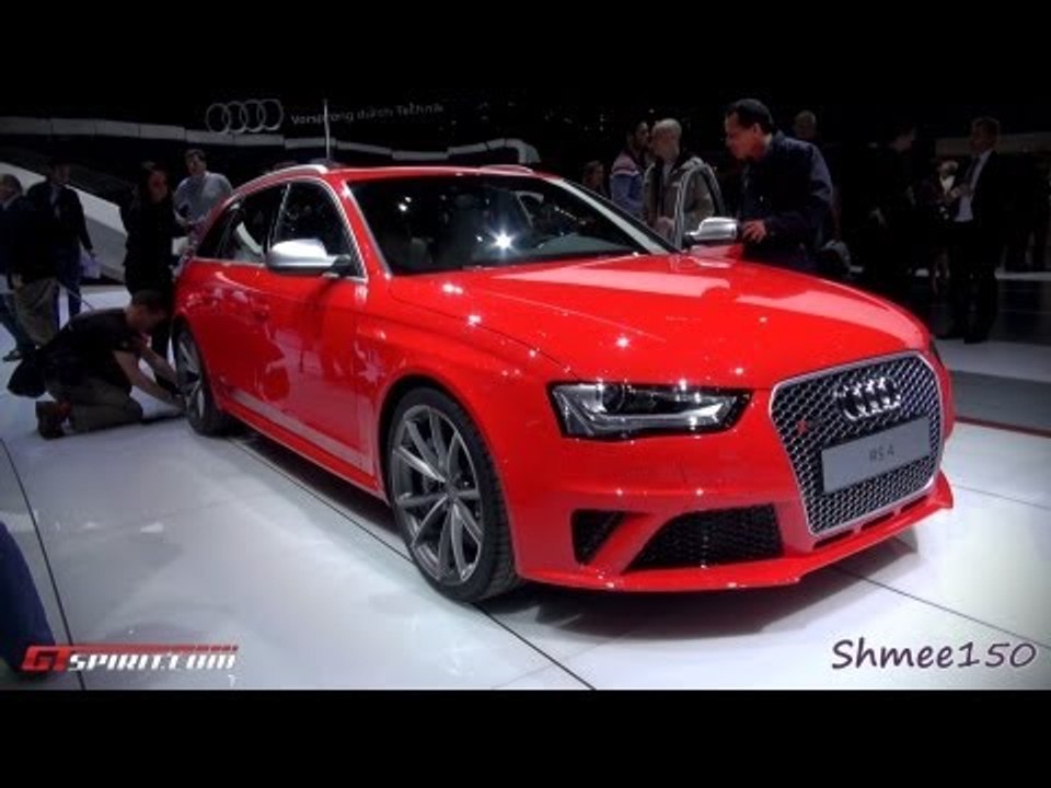 Audi RS4 Avant - Geneva 2012 with GTspirit.com