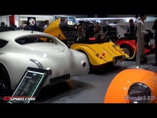 Morgan 3.7 Roadster, Plus E, Aero Coupe and Plus 8 - Geneva 2012 with GTspirit.com