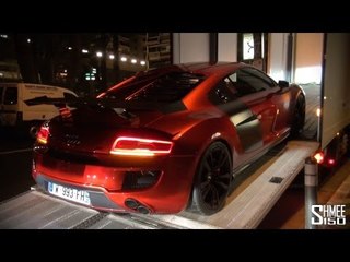 ABT R8 GTR - Startups, Revs and Driving on Road