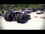 Gumball 3000 Batman Tumbler from Team Galag - First moving shots!