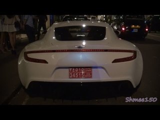 Aston Martin One-77 #18 - Startup and Drive-off