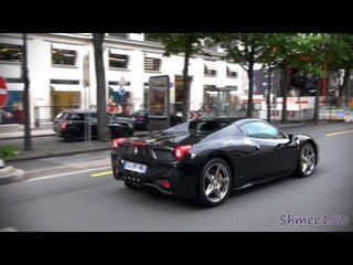 Ferrari 458 Spider - Drivebys in Paris