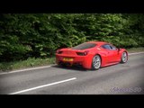 Ferrari 458 Challenge - Loud Sound on the Road! + 599 GTO, 275 GTB