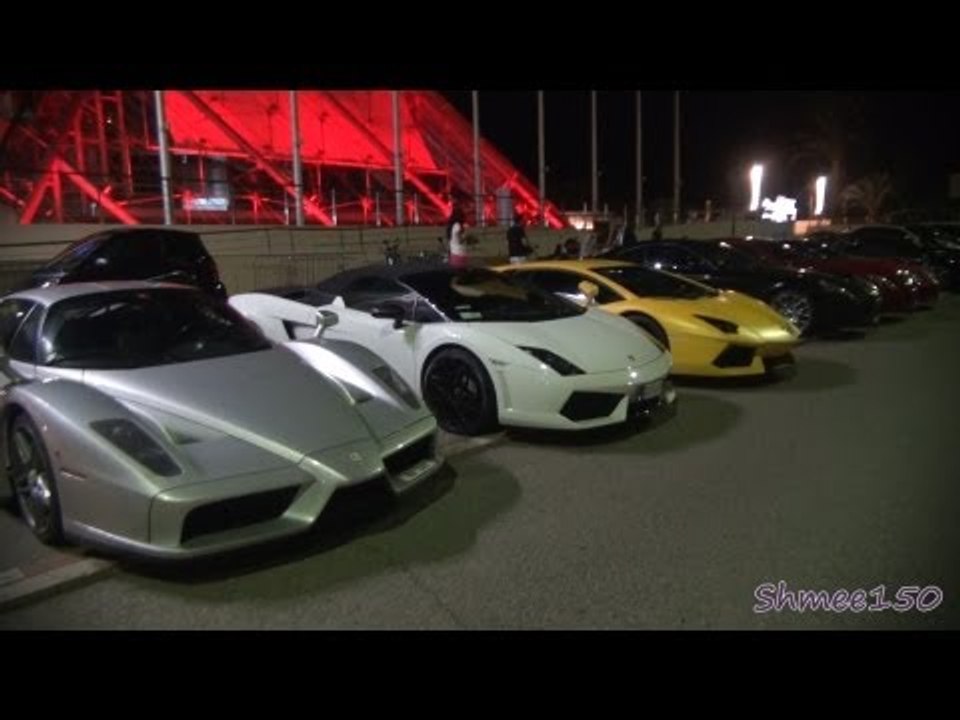 Enzo and 599 GTO Starts and Accelerations plus...