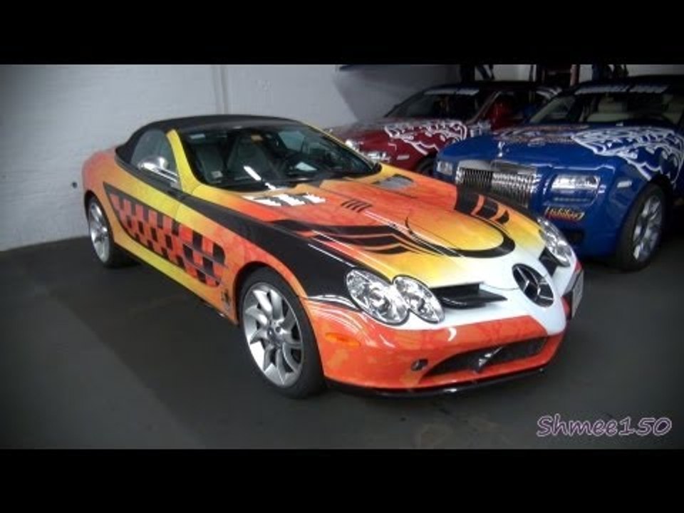 Gumball 3000 2012: Team Habibeez McLaren Mercedes SLR Roadster