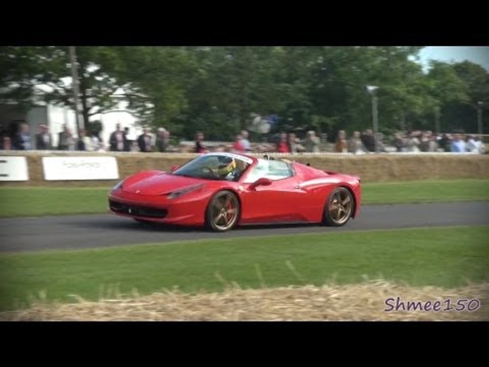 Ferrari 458 Spider - Goodwood Festival of Speed