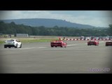 Ferrari Enzo vs F50 vs 599 GTO - Top Gear Track