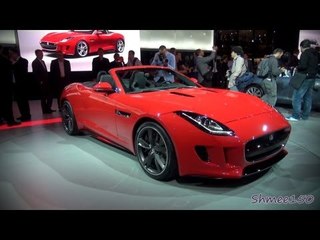 WORLD PREMIERE: Jaguar F-Type V8 S and V6 at the 2012 Paris Motorshow