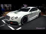 WORLD PREMIERE: Bentley Continental GT3 at the 2012 Paris Motorshow