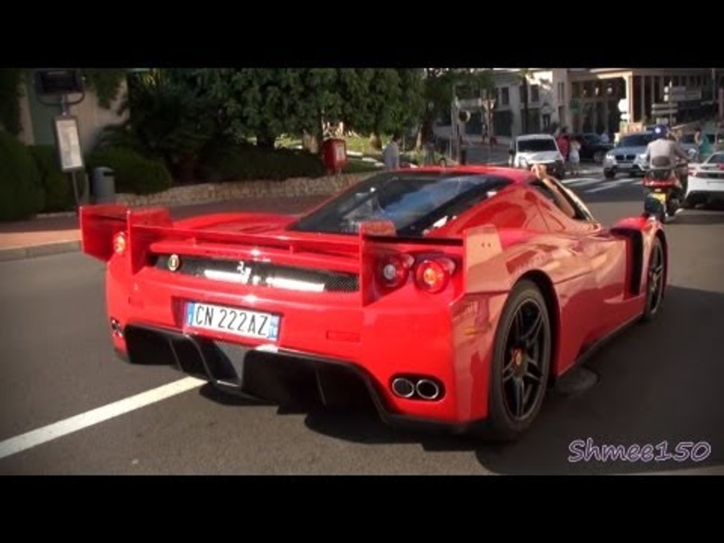 Ferrari Fxx Enzo On Street In Monaco Video Dailymotion