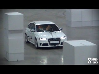 Audi RS4 Avant - Powerslides and Paint Ballet!