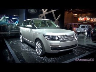 2013 Range Rover - World Premiere at Paris 2012