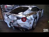 Gumball 3000 2013: Ferrari F12 Berlinetta Team 94 - Snow Camo