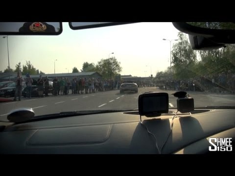Gumballers Depart the Ferry in Finland