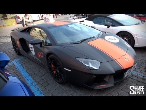 Lamborghini Aventador Team88 - Start and Finish of the Lambo Tour