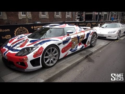 Full Grid Walk for the 2013 Gumball 3000 Supercar Rally