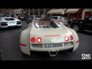 Abandoned Bugatti Veyron with the Engine Running!