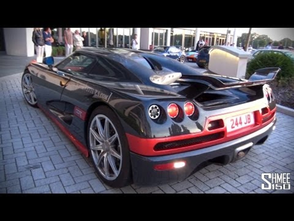 Koenigsegg CCR Revo - Start and Convoy