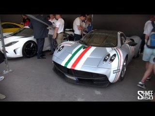 FOS Supercar Paddock: CC100, Huayra, Agera, SP12EC, etc