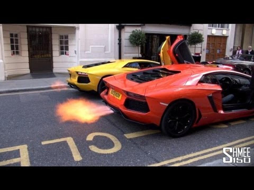 DUAL FLAMETHROWER - Epic Aventador Rev Battle