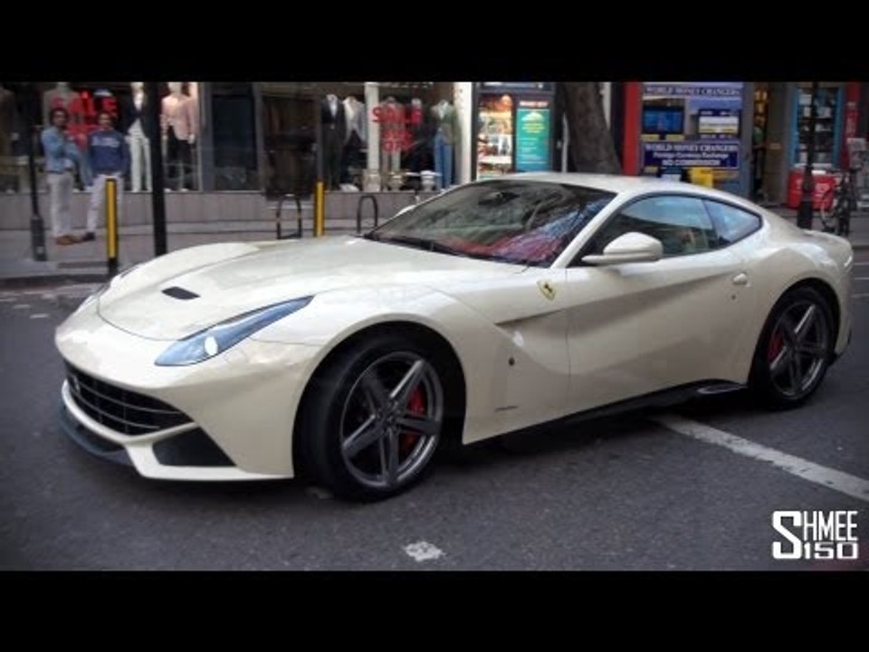 Avorio Cream Ferrari F12 Berlinetta - Arab Supercar in London