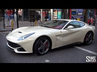 Avorio Cream Ferrari F12 Berlinetta - Arab Supercar in London