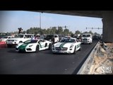 The Dubai Grand Parade - Veyrons, Police Supercars, Ferraris, Lamborghinis