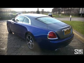 Rolls-Royce Wraith Guided Tour - Auto-doors, Umbrellas, Headliner, Spirit of Ecstasy