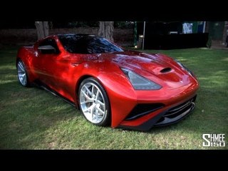 Icona Vulcano - 950hp Hypercar - European Debut at Salon Prive