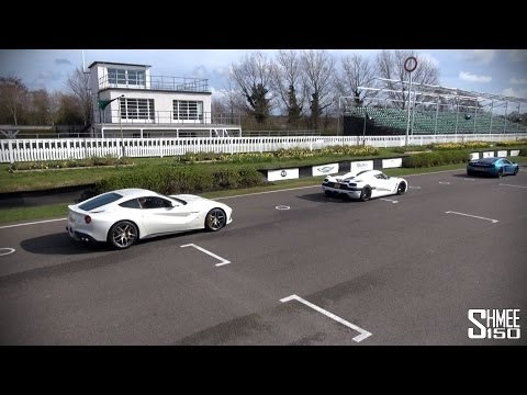 Parade Lap - Zonda PS, Agera, Aventadors, F12, M600