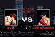 RYU vs. JIN KAZAMA _ ARCADE MODE_ 480P