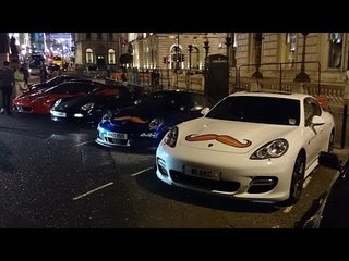 Mo My Ride 2013 Run - Supercars with Moustaches for Charity