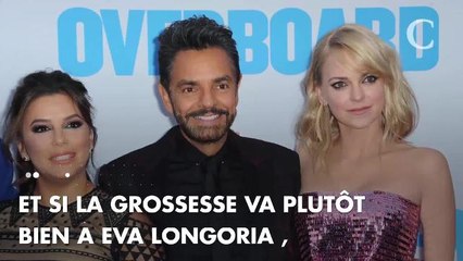 PHOTO. Eva Longoria pose en petite culotte avant son accouchement