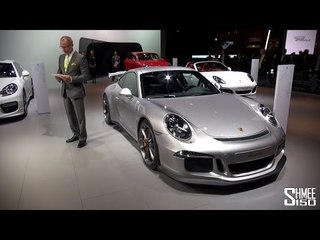 Porsche 991 Turbo and GT3 - Press Launch at Dubai Motorshow 2013