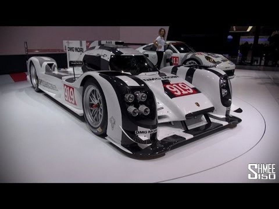 FIRST LOOK: Porsche 919 Hybrid LMP1 Car at Geneva 2014