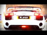 ARMYTRIX Audi R8 V8 2014 Titanium Exhaust System - Loud Revs and Sounds