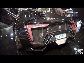 W Motors Lykan Hypersport - $3.4m Overview, Start and Revs