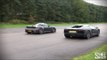 Drag Race: Lamborghini Aventador vs RUF CTR3 at Vmax Quicksilver
