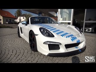RUF 3800 S - A Boxster with a 911 Engine - Drive and Revs