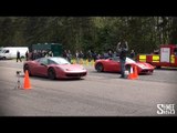 Ferrari 458 Speciale Powerslides and Race vs 458 Spider