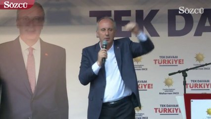 İnce: Testinin içinde ne varsa ağzından o akar