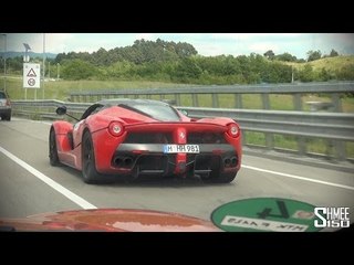Chasing a LaFerrari in a Jaguar F-Type R