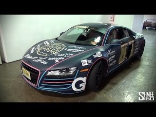 Team Newlyweds Audi R8 V8 for Gumball 3000 2014