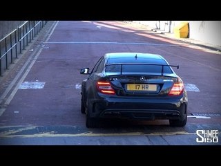 Mercedes C63 Black Series with IPE - Onboard Ride